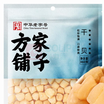 方家铺子 干贝 360g/袋