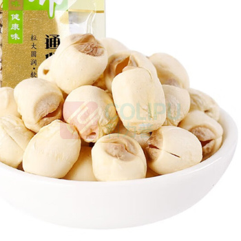 绿帝 GREEN KING 通芯白莲子 250g/袋 24袋/箱