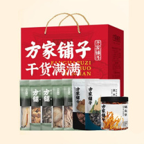方家铺子 菌菇海产干货 山川盛宴菌菇节日礼盒 962g/盒装