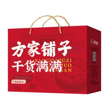 方家铺子 昌盛菌菇干货 节日礼盒 490g