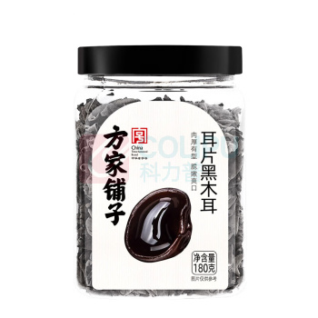 方家铺子 耳片黑木耳 /瓶装 180g