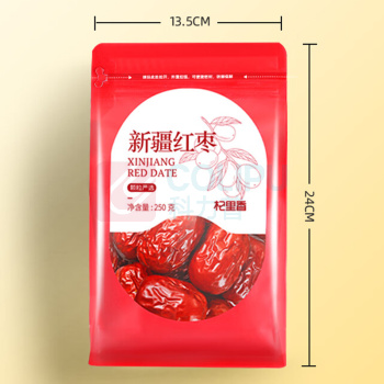 杞里香 新疆红枣 一级 250g*2袋/组