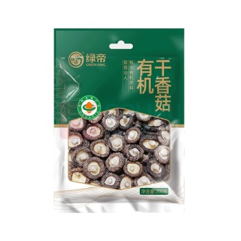 绿帝 GREEN KING 有机香菇 200g/袋