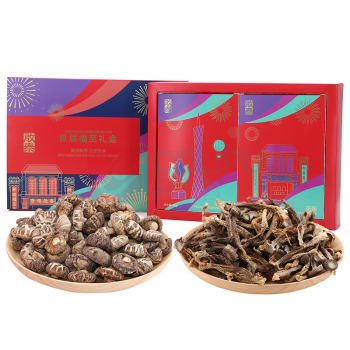 啟泰 良辰福至礼盒 285g (花菇200g+鹿茸菇85g)
