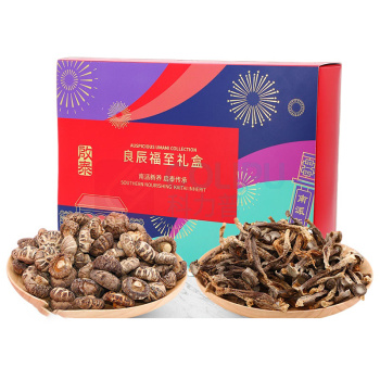 啟泰 良辰福至礼盒 285g (花菇200g+鹿茸菇85g)