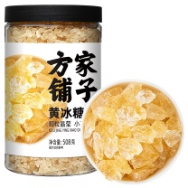 方家铺子 黄冰糖 508g/瓶