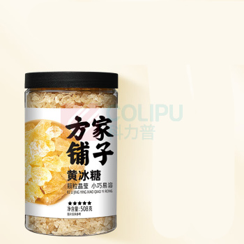 方家铺子 黄冰糖 508g/瓶