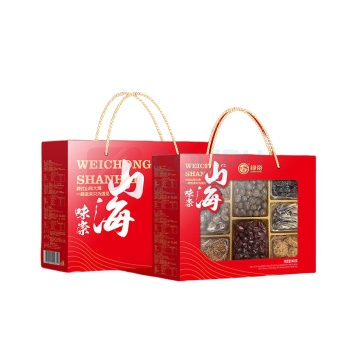 绿帝 GREEN KING 味崇山海菌菇桂圆红枣干货礼盒 800g