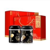 杞里香 双拼组合礼盒A 1100g (铁棍山粉500g,核桃黑豆芝麻粉600g)