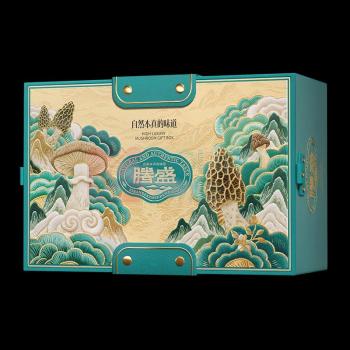 腾盛 山菌尊品礼盒 480g