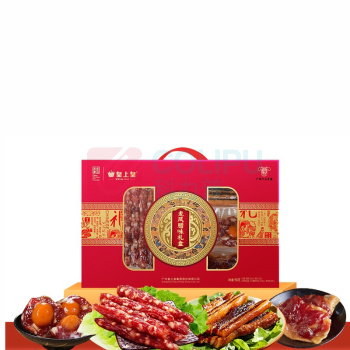 皇上皇 龙凤礼盒 广式腊味 950g