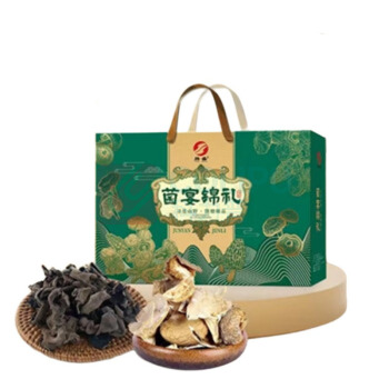 腾盛 黑木耳混合菌菇干货 菌宴锦礼 680g