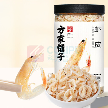 方家铺子 六星淡干虾皮 120g