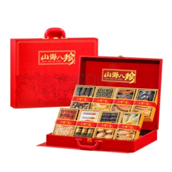参天源 16种滋补海鲜菌菇干货礼盒 山海八珍 440g