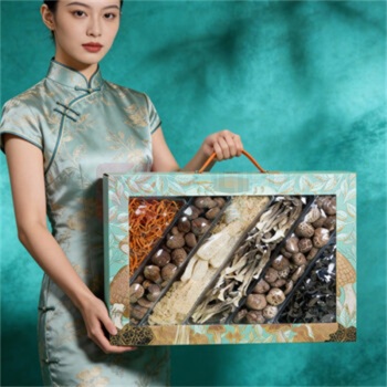 参天源 六珍菌菇礼盒 福来