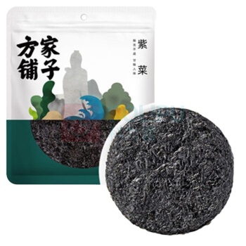 方家铺子 紫菜 50g 煲汤紫菜片紫菜海产汤
