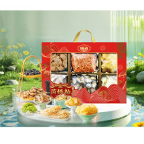 腾盛 菌悦礼菌菇干货六件套 520g