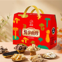 腾盛 悦享山珍 菌菇干货六件套 1.08kg