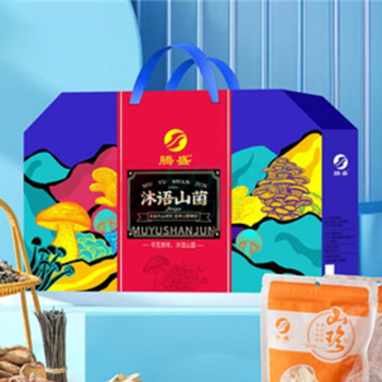 腾盛 沐语山菌 菌菇干货七件套 1.03kg