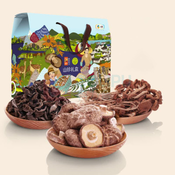 初萃 CHUCUI 中粮山珍礼盒菌菇礼盒 360g/盒