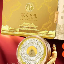 国济堂 华夏十二花神金罐西洋参礼盒 80g
