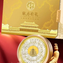 国济堂 华夏十二花神金罐西洋参礼盒 100g