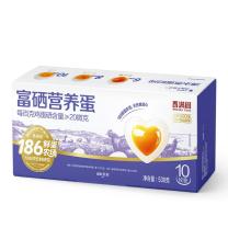 香满园 鸡蛋富硒营养蛋 530g 10枚/珍珠棉托/礼盒