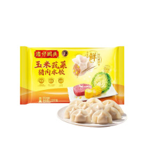 湾仔码头 玉米蔬菜猪肉水饺 1320g 66只