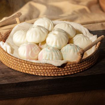 锋味派 黑猪肉小笼包 原味 200g*8袋