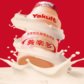 养乐多 活菌型乳酸菌乳饮品 原味4组 (广东、海南不可售)