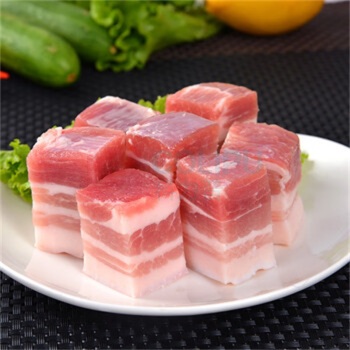 金锣 带皮五花肉块 2斤