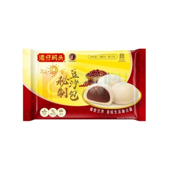 湾仔码头 早餐组合 1588g 爆汁流沙包350g*1、蜜汁叉烧包350g*1、秘制豆沙包350g*1、香糯黑芝麻汤圆538g*1