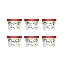哈根达斯 Haagen-Daze 小杯冰淇淋 75ml/杯(香草味2杯装*3组)