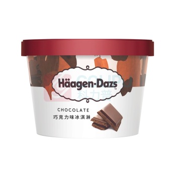 哈根达斯 Haagen-Daze 小杯冰淇淋 75ml/杯(巧克力味2杯装*3组)