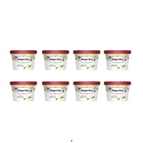 哈根达斯 Haagen-Daze 小杯冰淇淋 75ml/杯(香草味2杯装*4组)