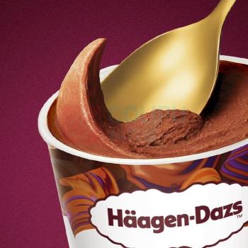 哈根达斯 Haagen-Daze 100ml小杯装冰淇淋 8杯/组 (比利时巧克力、夏威夷果仁、香草味、草莓味、芒果味) (下单备注口味,默认随机)