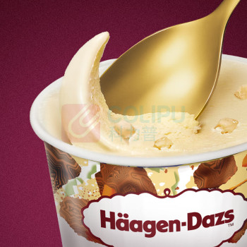 哈根达斯 Haagen-Daze 100ml小杯装冰淇淋 8杯/组 (比利时巧克力、夏威夷果仁、香草味、草莓味、芒果味) (下单备注口味,默认随机)