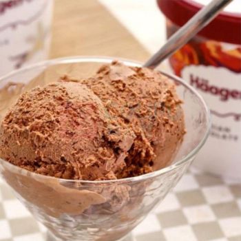 哈根达斯 Haagen-Daze 巧克力风味冰淇淋 2.5L/桶