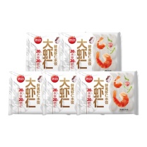 思念 鲜美虾仁水饺 大虾仁系列 400g*5袋