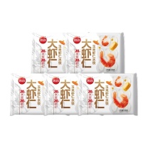 思念 玉米虾仁水饺 大虾仁系列 400g*5袋