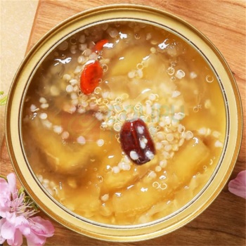 国济堂 即食鱼胶礼盒 倾橙娇颜 260克/碗×6碗