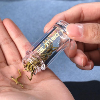 斛生记 霍山石斛蚱蜢腿铁皮石斛礼盒装 5000百年传承系列 1.5g*15瓶