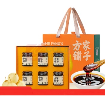 方家铺子 纯梨膏 900g(150g*6) 盒装
