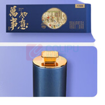 杞里香 (10罐)礼盒牛头果黑枸杞-万事如意蓝 120g