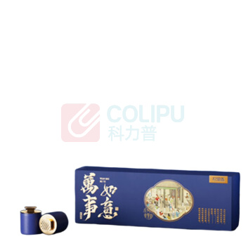 杞里香 (10罐)礼盒牛头果黑枸杞-万事如意蓝 120g