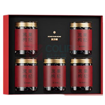 杞里香 (5罐)礼盒装冻干二牛黑枸杞-和合如意 250g