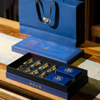 斛生记 霍山原生铁皮石斛枫斗礼盒 2.5g*8瓶+石斛花1.5g*4袋