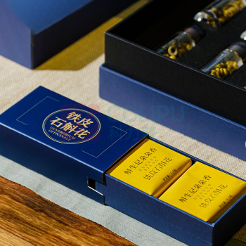 斛生记 霍山原生铁皮石斛枫斗礼盒 2.5g*8瓶+石斛花1.5g*4袋