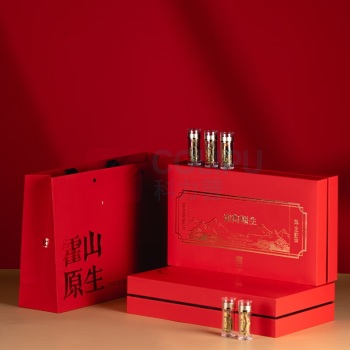 斛生记 霍山原生铁皮石斛寸金礼盒 4g*10瓶