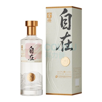 舍得 舍得自在 浓香型白酒 29度 500ml/瓶